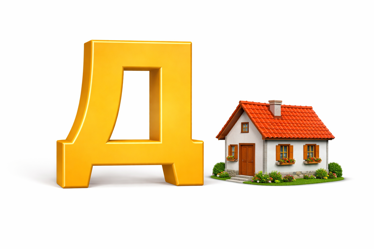 the letter D