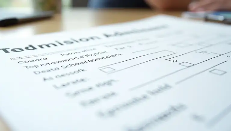 admission application