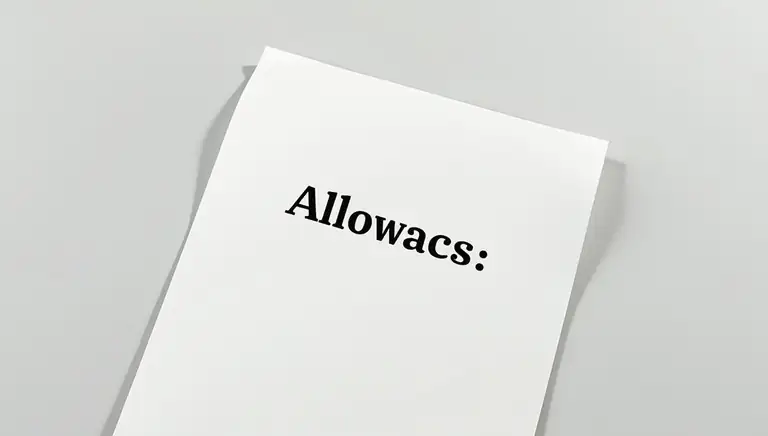 allowance