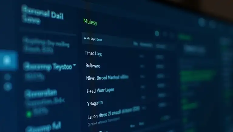 audit log