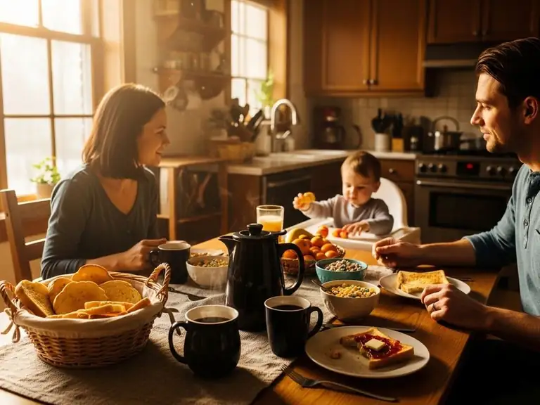 breakfast time