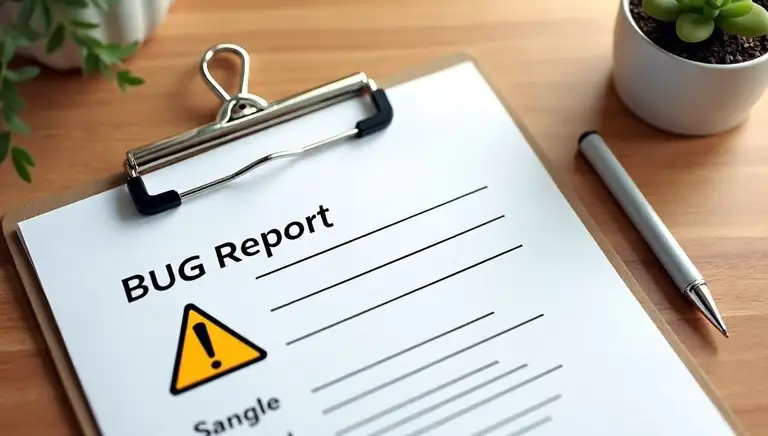 bug report