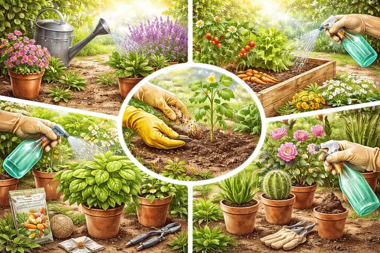 Plant Care на английском