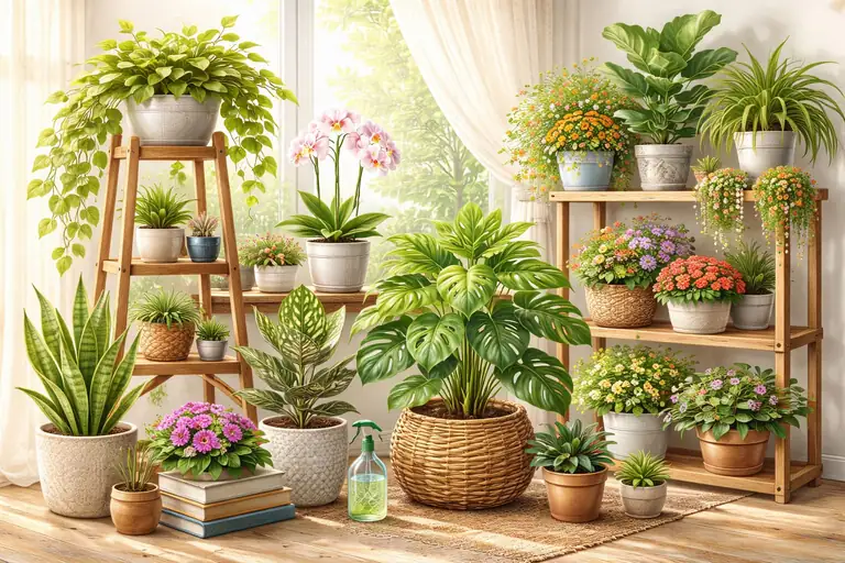 Houseplants на английском