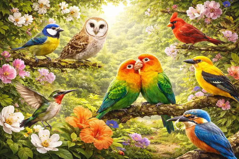 Birds на английском