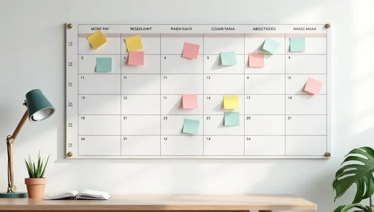 content calendar