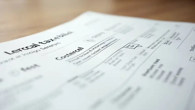 council tax bill