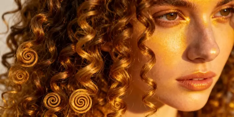 curly hair