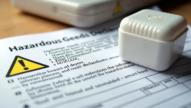 dangerous goods declaration