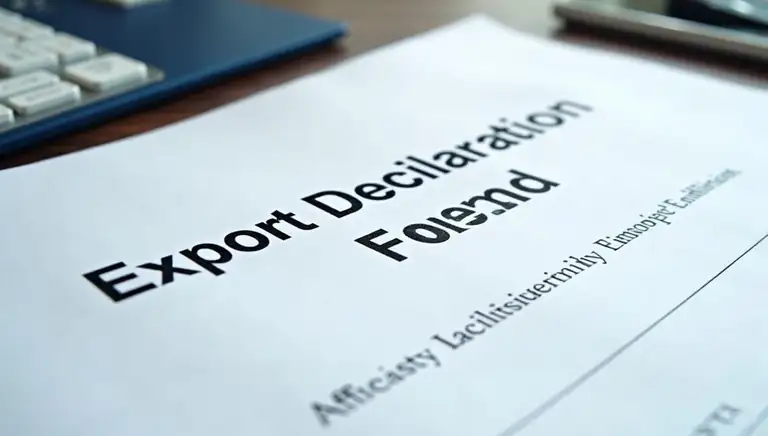 export declaration