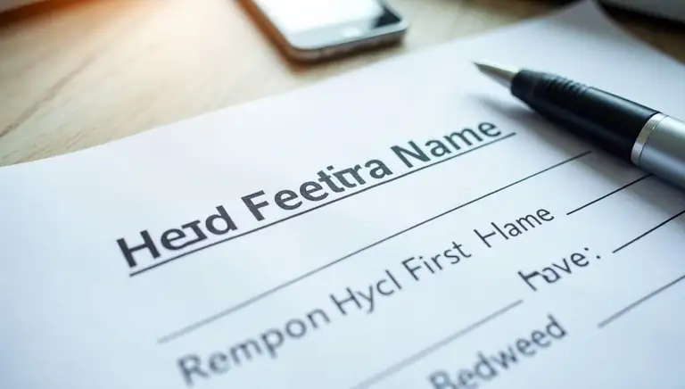 first name