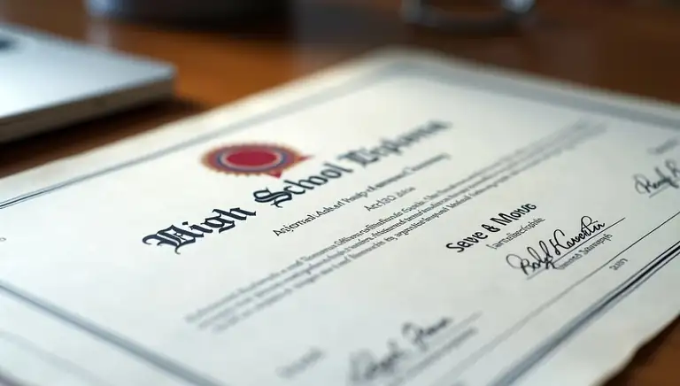 high school diploma