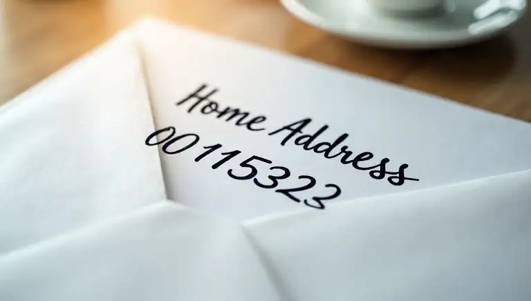 home address