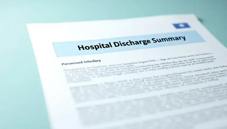 hospital discharge summary