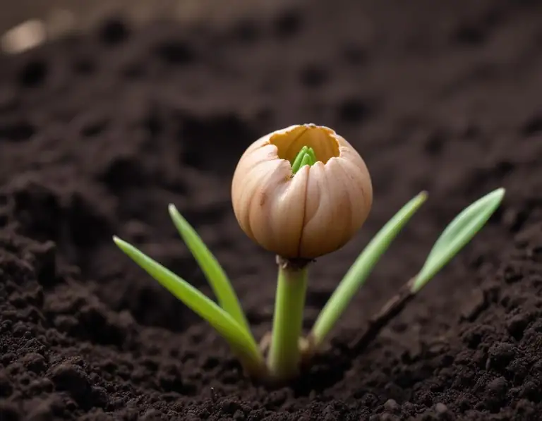 in the ground