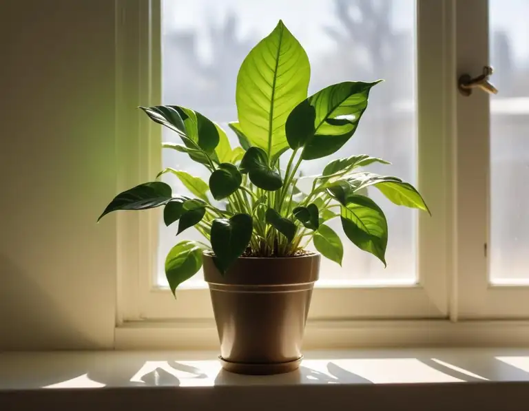 in the light