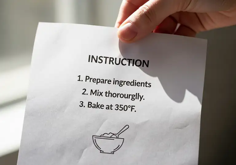 instruction