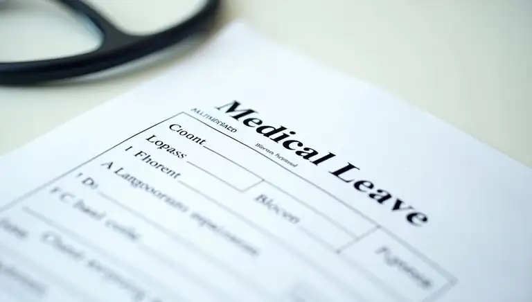 medical leave form