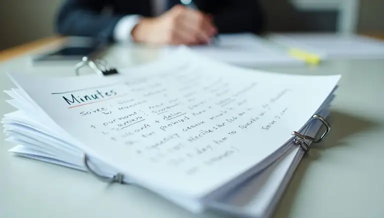 meeting minutes