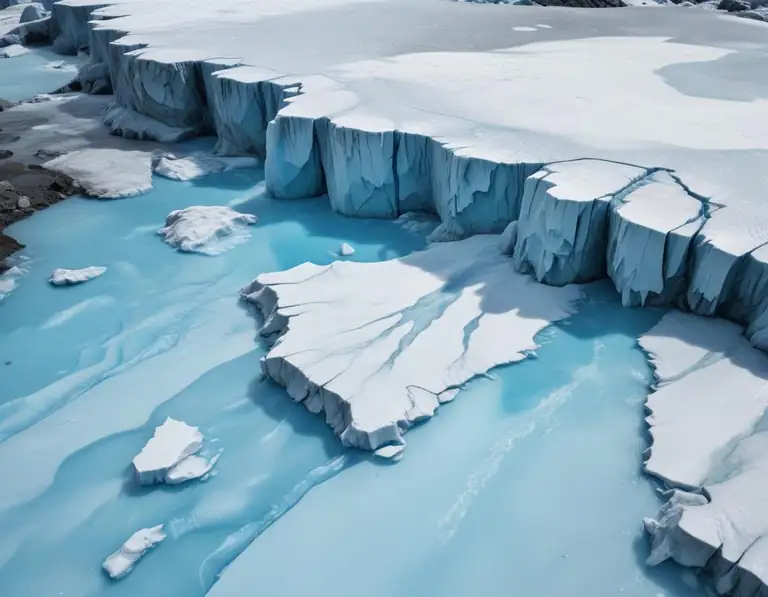 melting glaciers