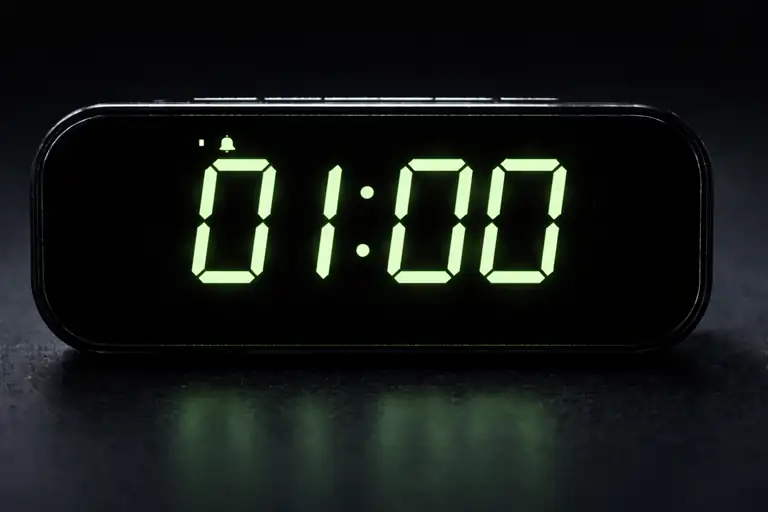 one o’clock