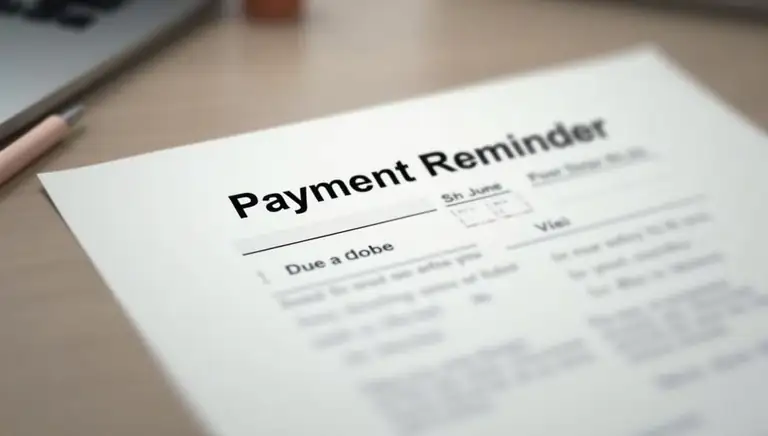 payment reminder