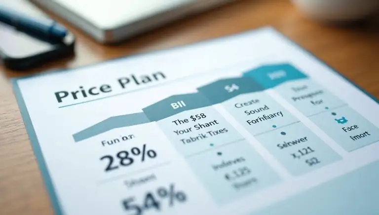 pricing plan