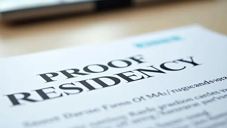 proof of residency