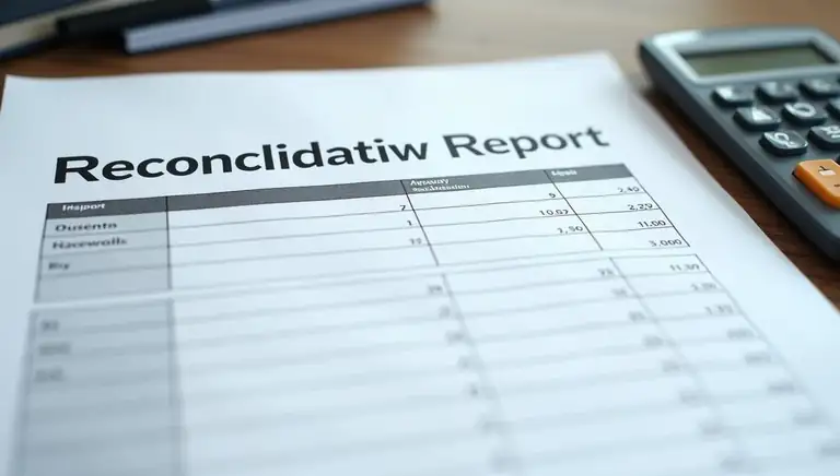 reconciliation report