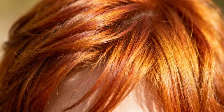 red hair