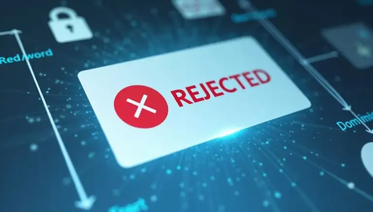 rejected status