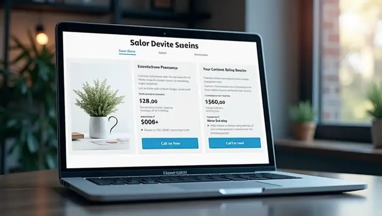 sales page