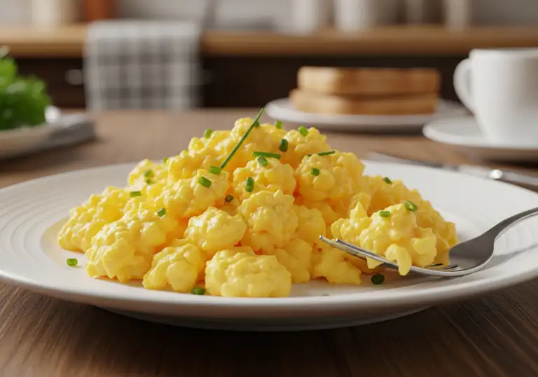 scrambled eggs