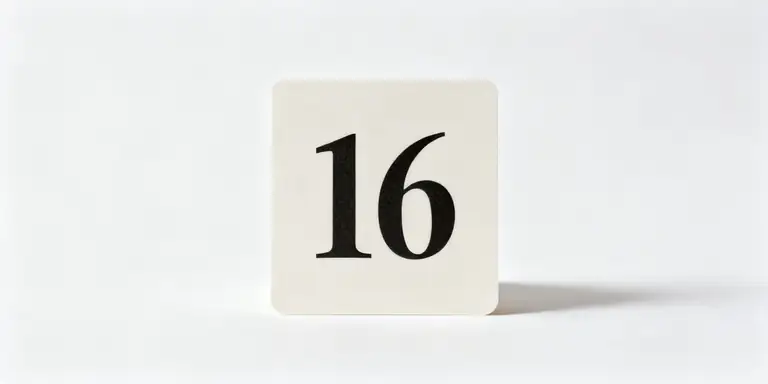 sixteen