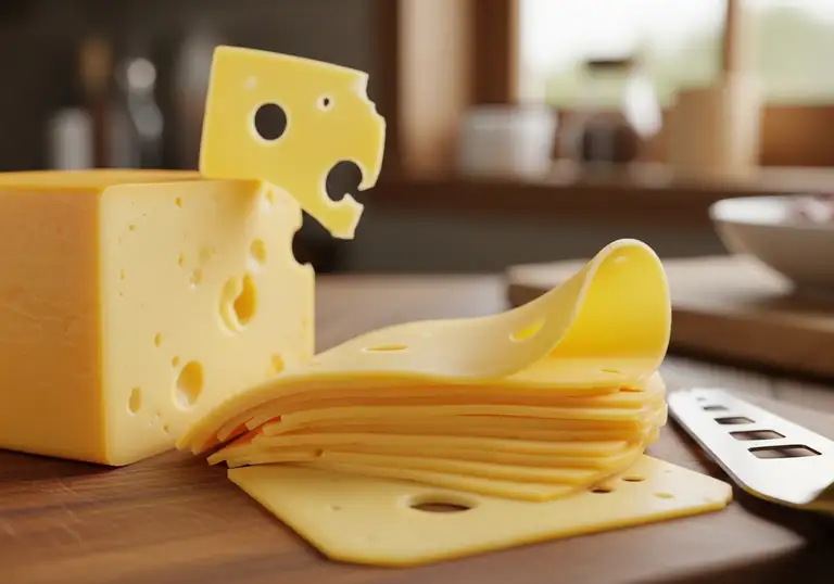 sliced cheese
