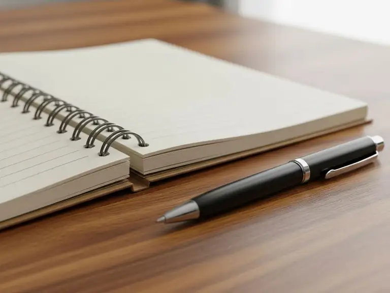 spiral notebook