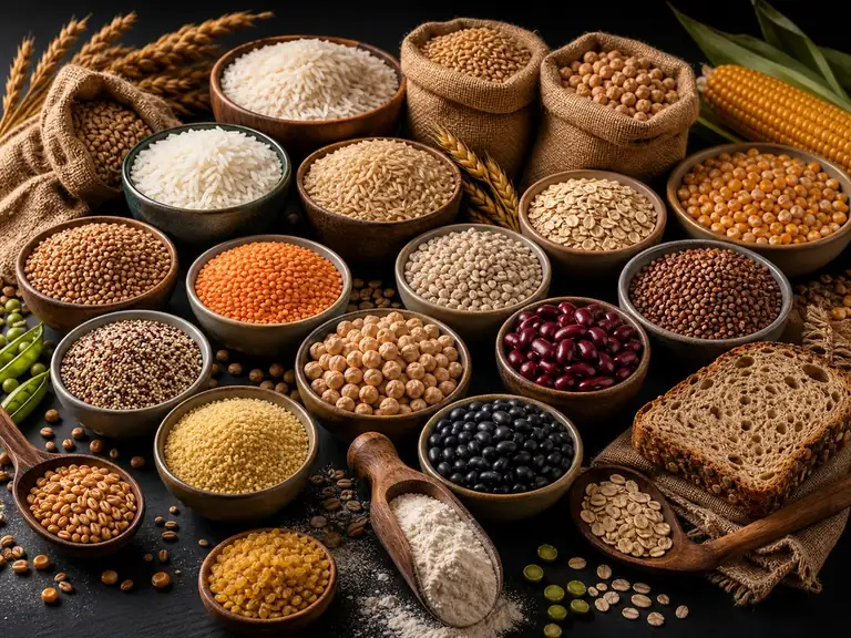 Cereals & legumes на английском