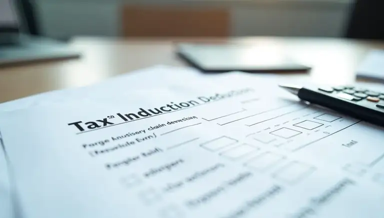 tax deduction form