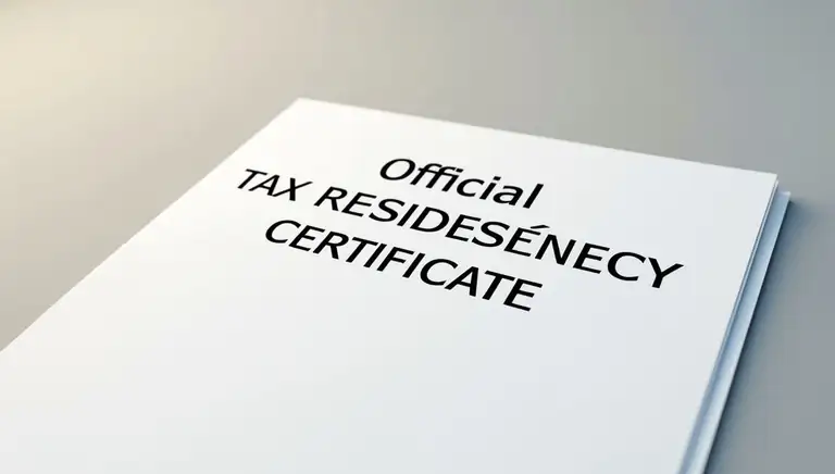 tax residency certificate