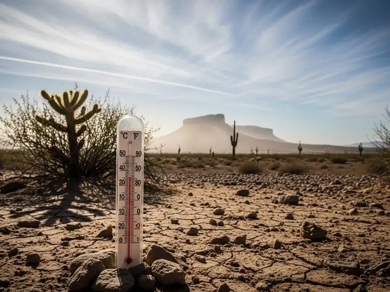 (temperatures) rise