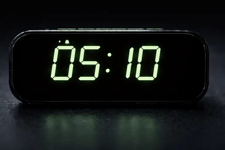 ten past five