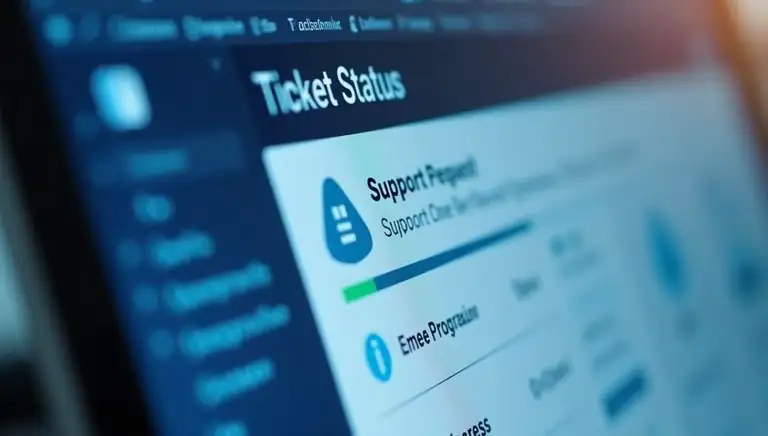 ticket status