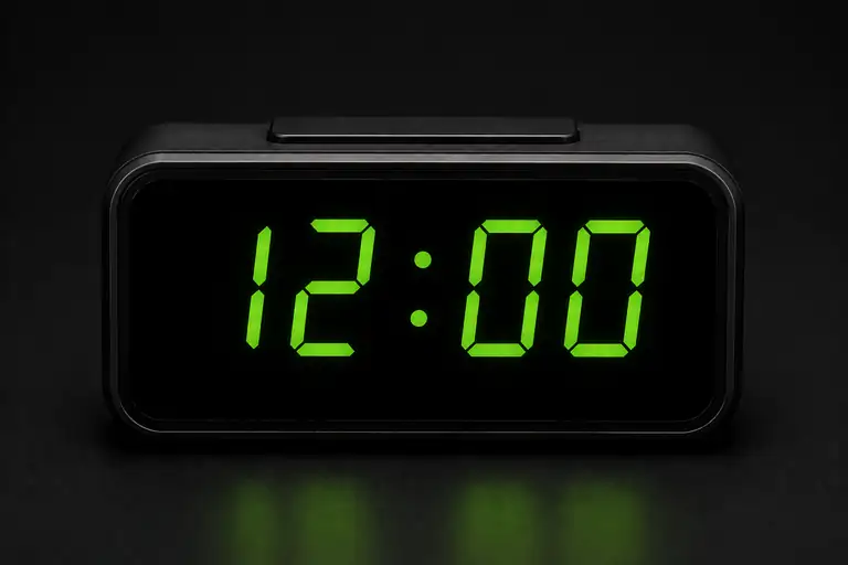 twelve o'clock