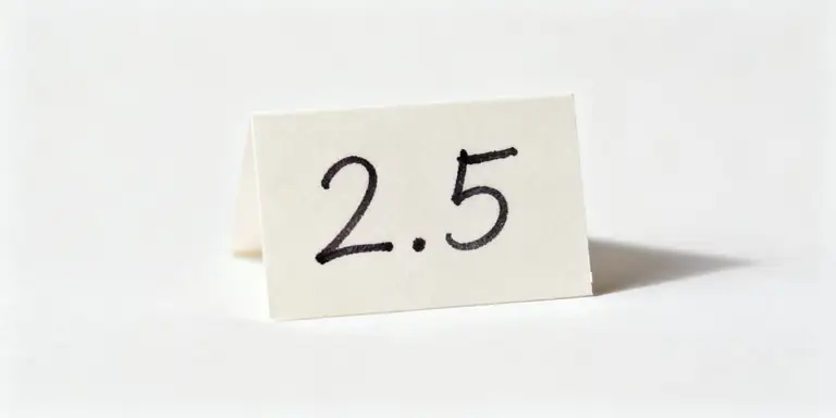 two point five