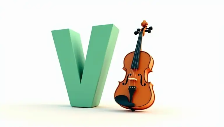 V