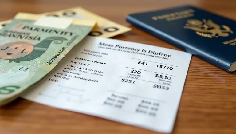 visa fee