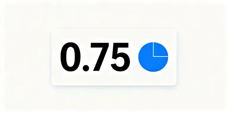 zero point seven five