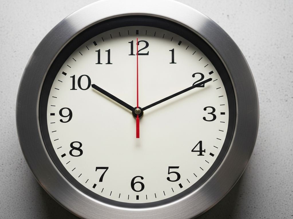 a quarter past one