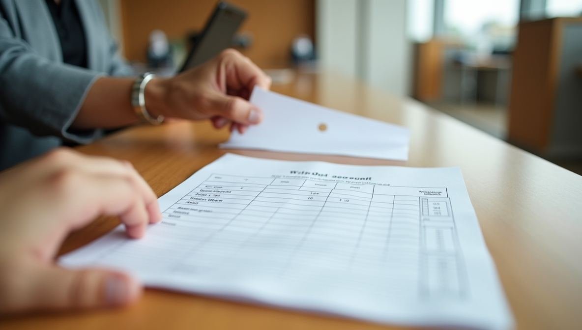 account opening form