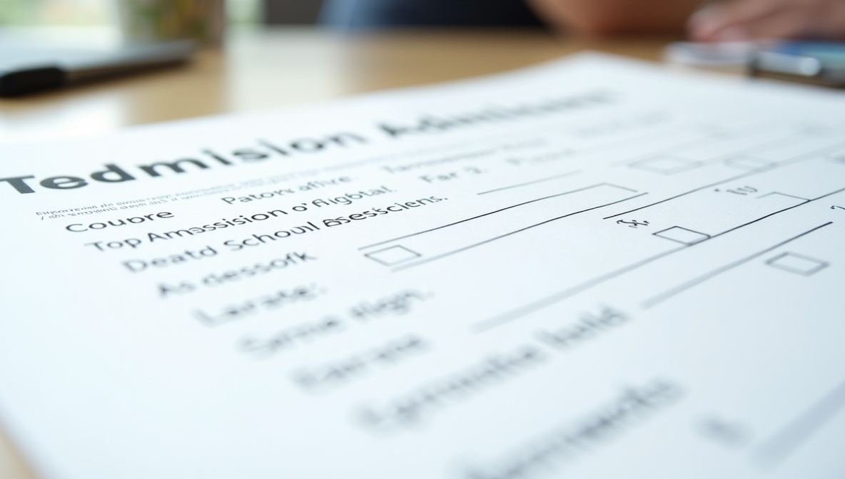 admission application